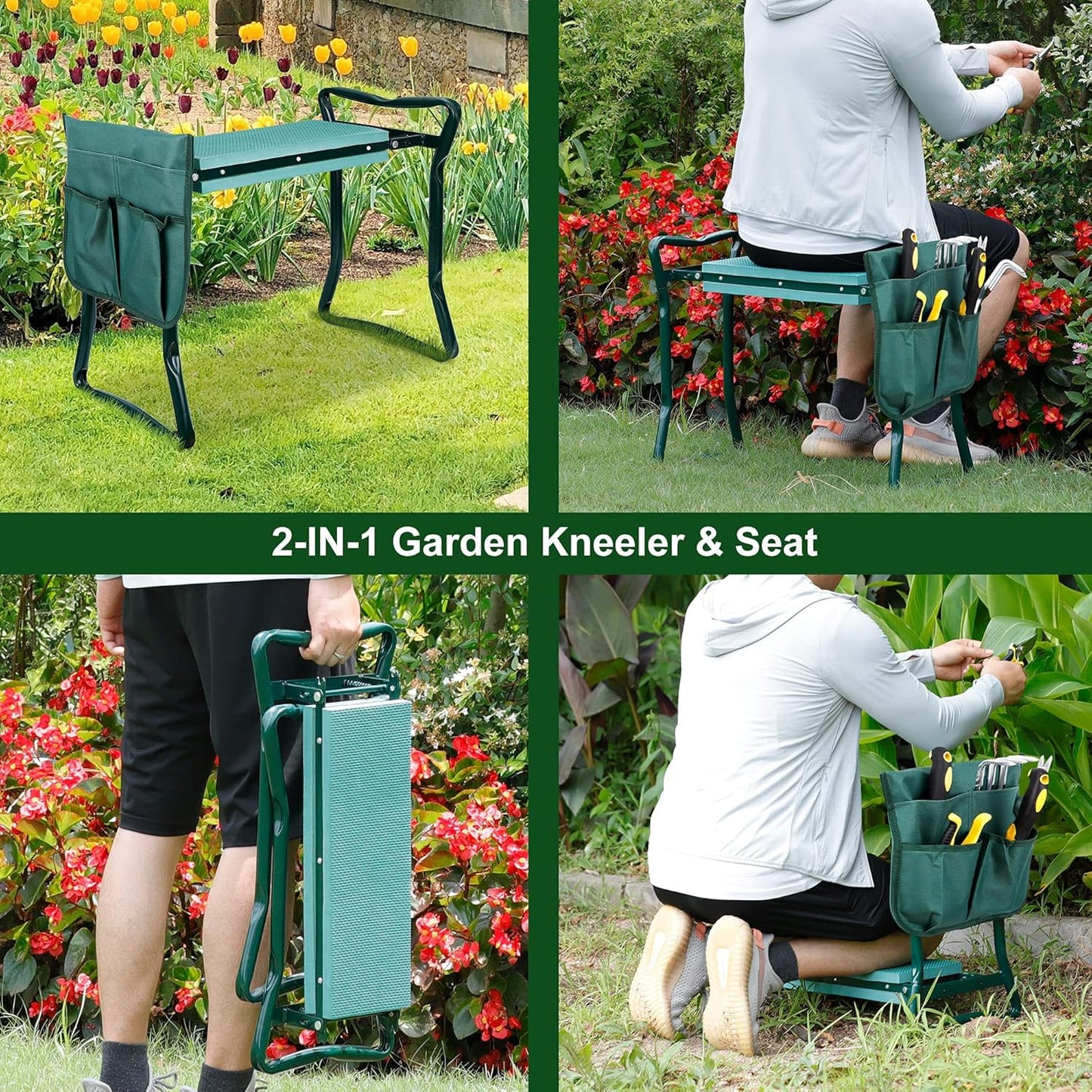 Multifunctional Kneeler & Seat 2025 Upgrade