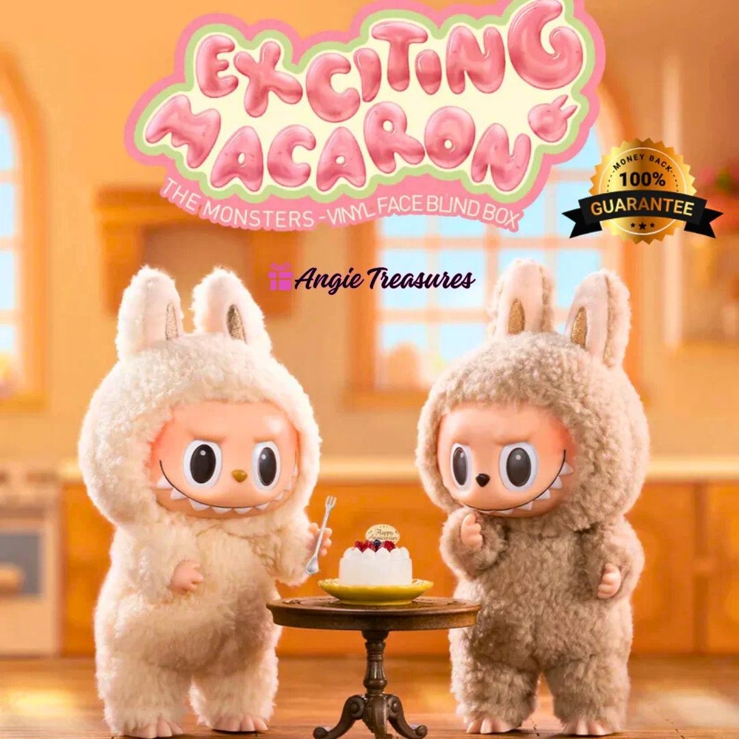 Pick Your Labubu Macaron Surprise Plush - Blind Box