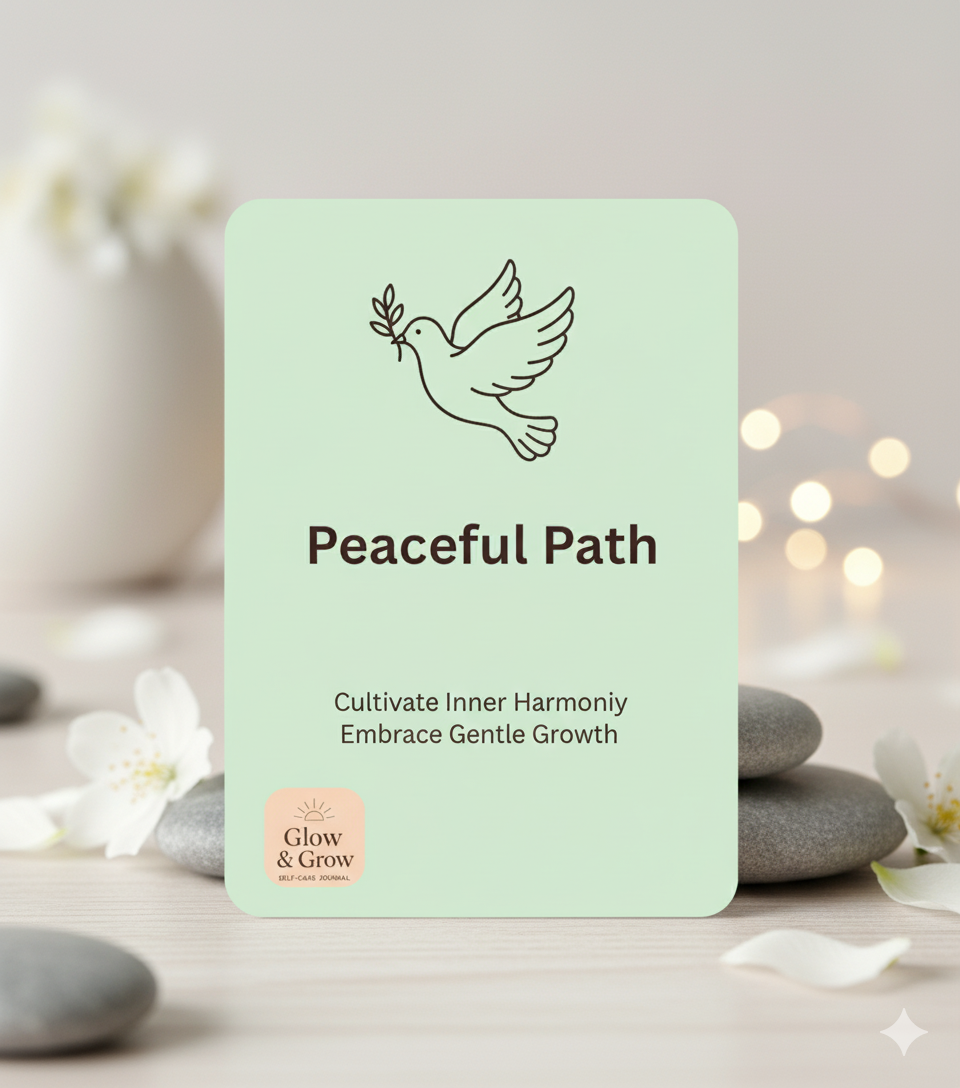 ✨Glow & Grow Self Care Journal✨