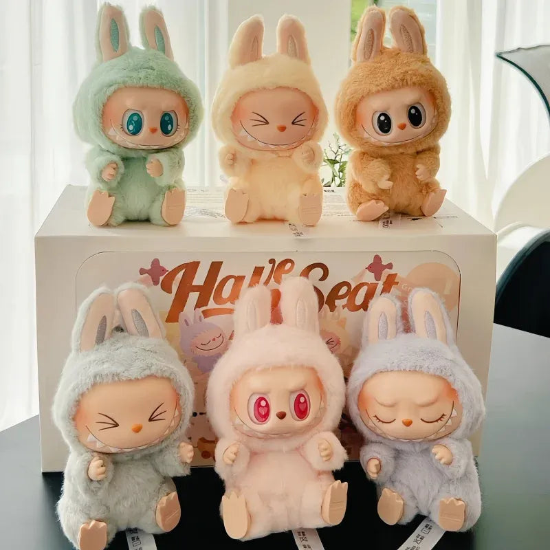 Labubu Have a Seat Edition Collectible Keychain Charm