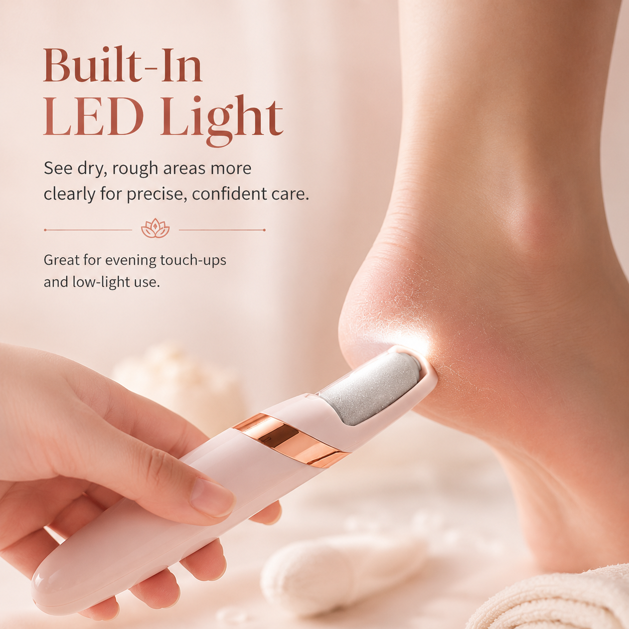 SilkSole Pro™ Electric Callus Remover — Smooth, Soft Feet at Home