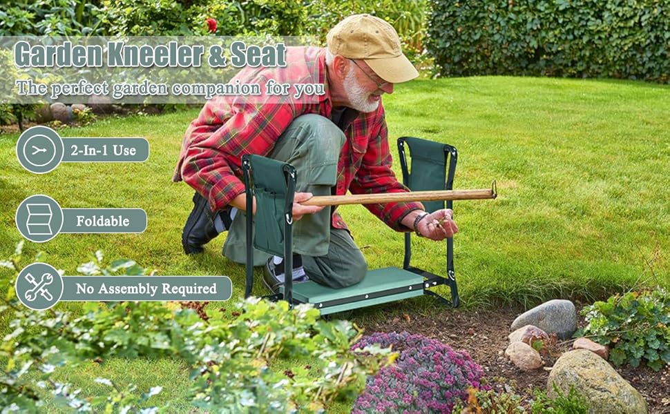 Multifunctional Kneeler & Seat 2025 Upgrade