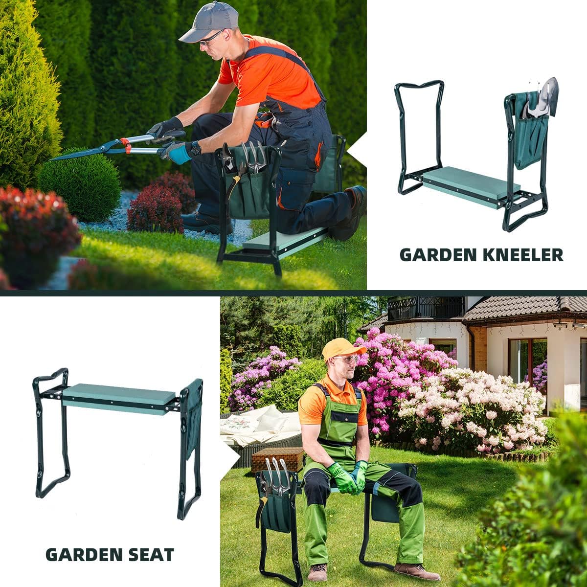 Multifunctional Kneeler & Seat 2025 Upgrade