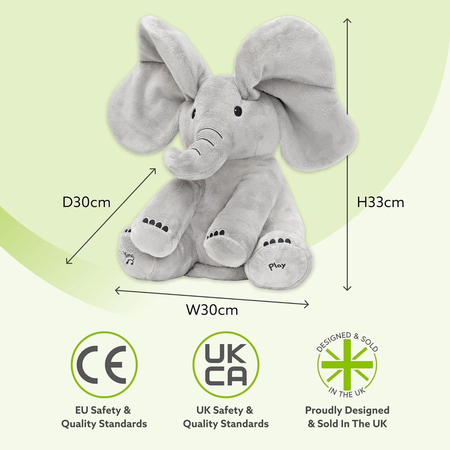 Peekaboo Elephant Buddy