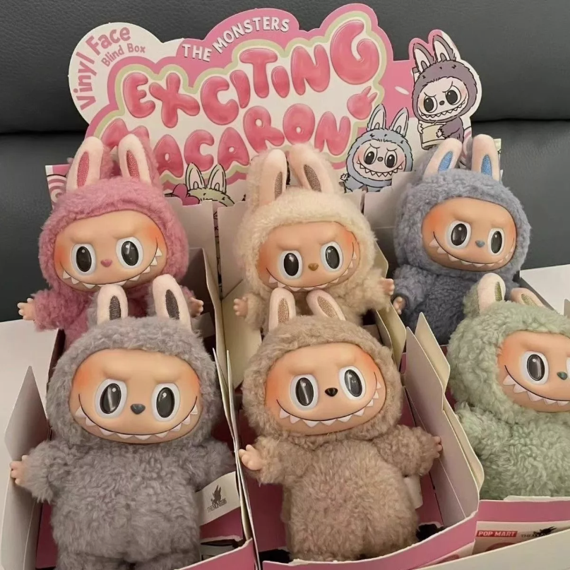 Pick Your Labubu Macaron Surprise Plush - Blind Box