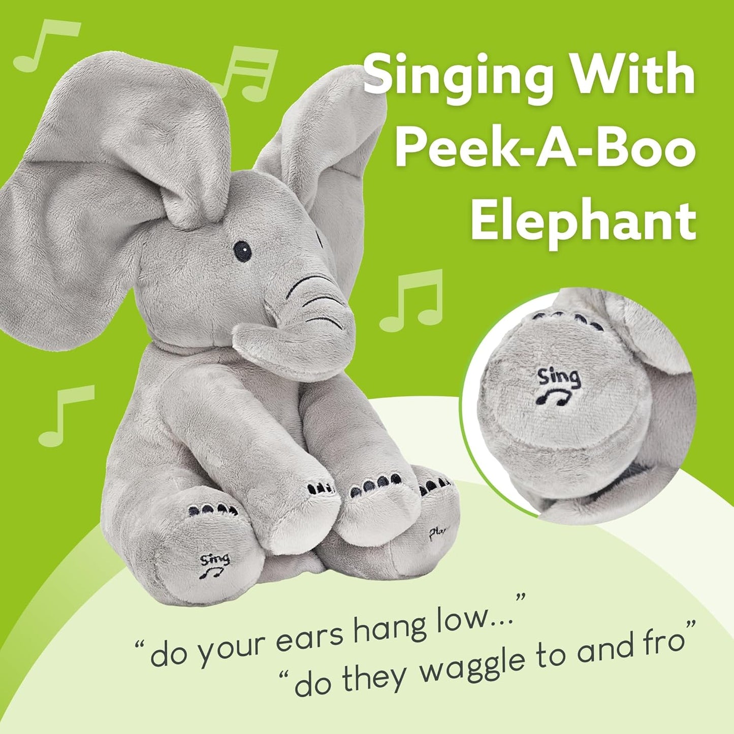 Peekaboo Elephant Buddy