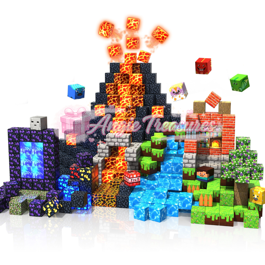 MagicSnap™ Volcano Building Blocks