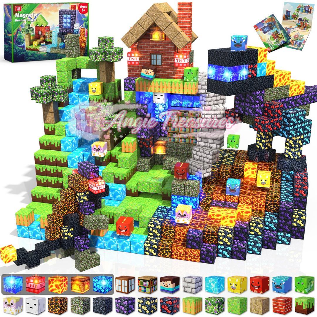 MagicSnap™ Volcano Building Blocks