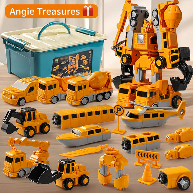 Magnetic RoboCar Set