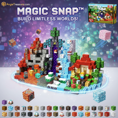 MagicSnap™ Building Blocks 500pc + FREE Storage Box
