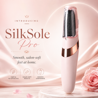 SilkSole Pro™ Electric Callus Remover — Smooth, Soft Feet at Home