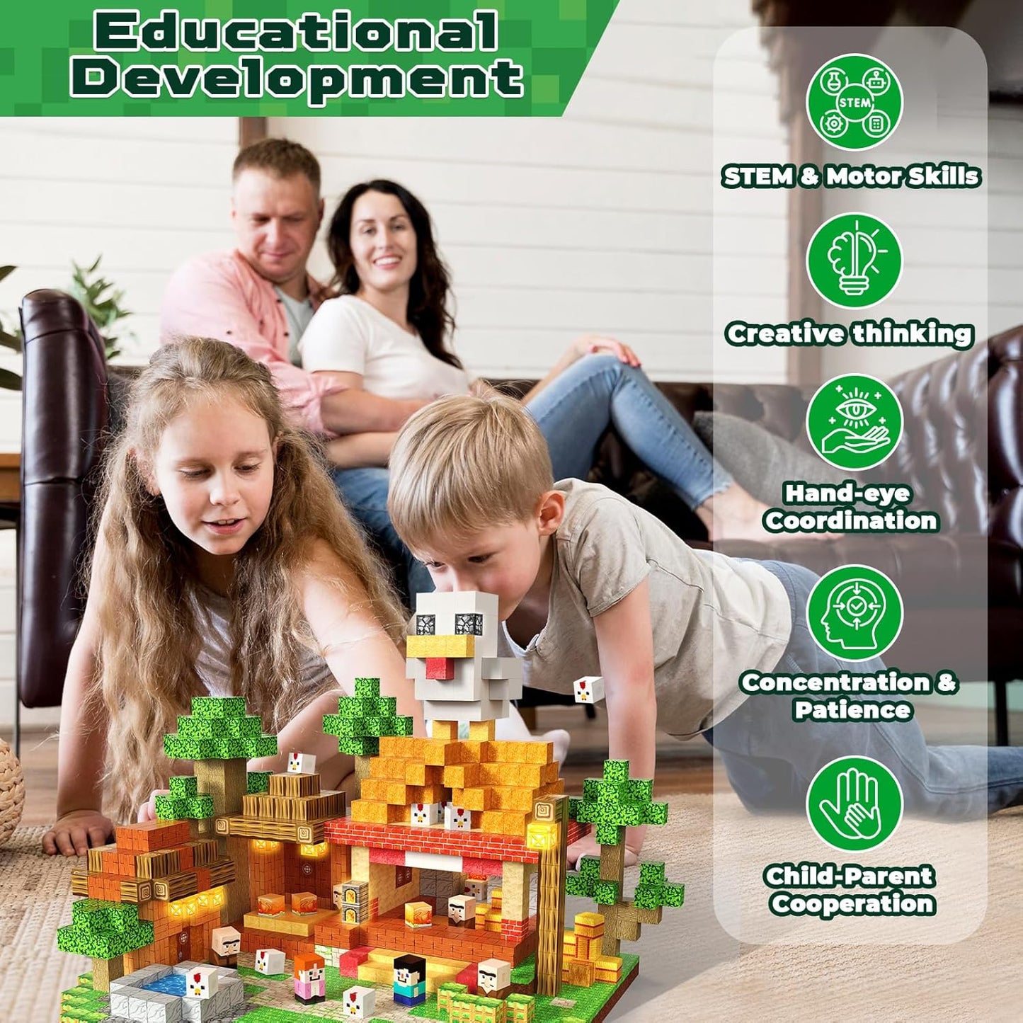 MagicSnap™Chicken Building Blocks