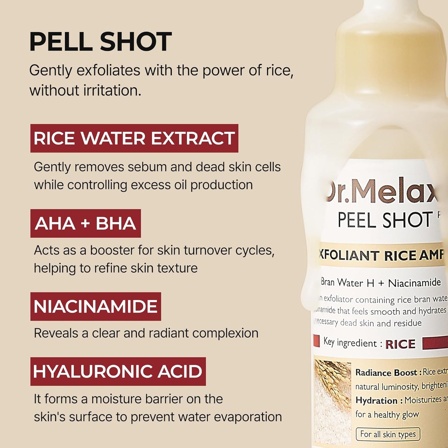 Hydrating GlowRice™ Peel Black