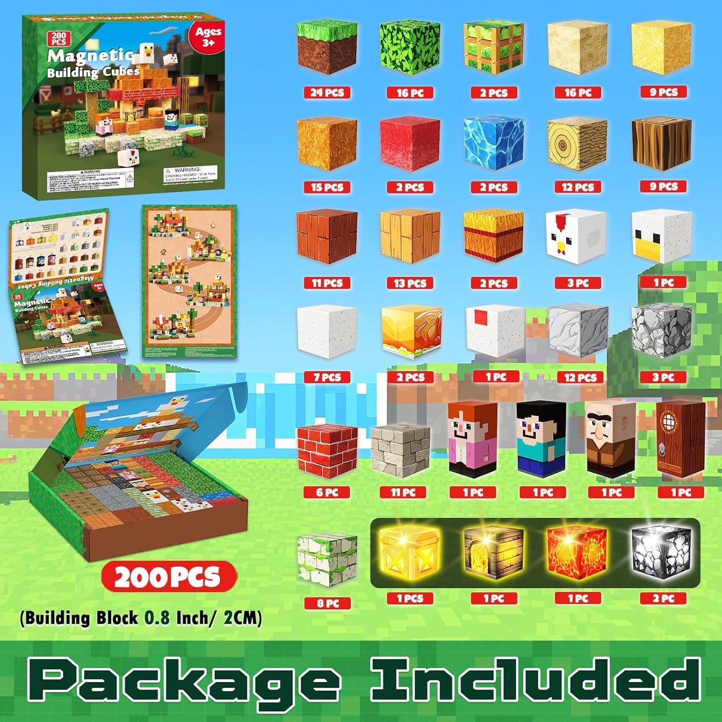 MagicSnap™Chicken Building Blocks