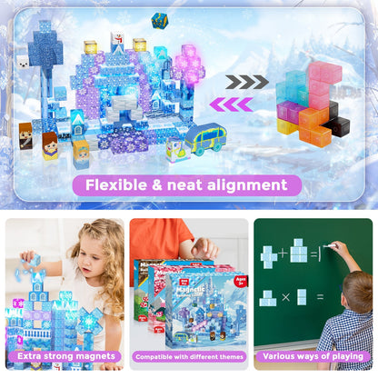MagicSnap™ Ice Valley Building Blocks