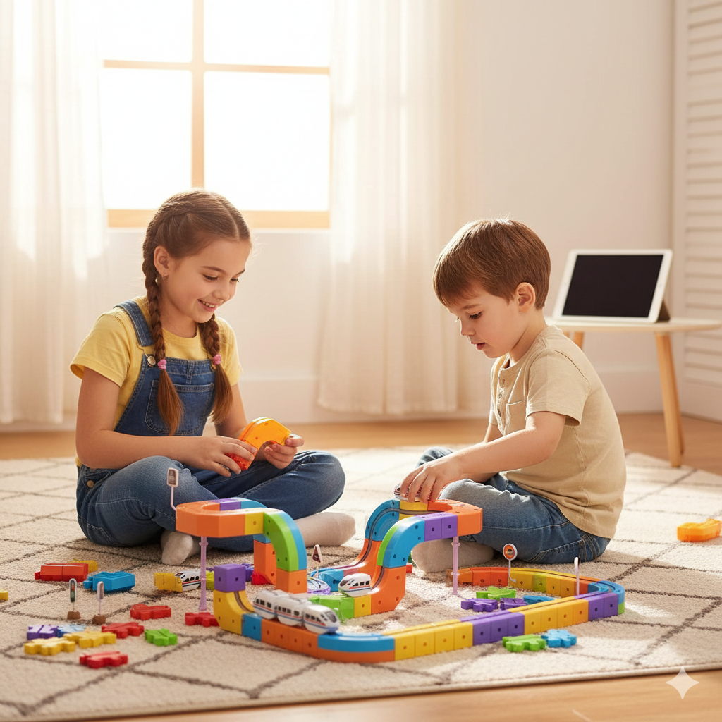 Magic Track Train Set