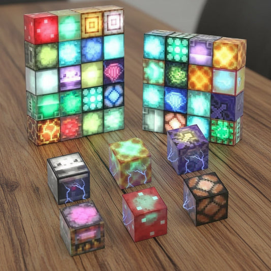 Magnetic Light Cubes