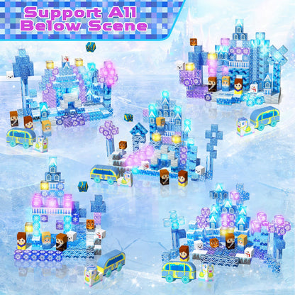 MagicSnap™ Ice Valley Building Blocks