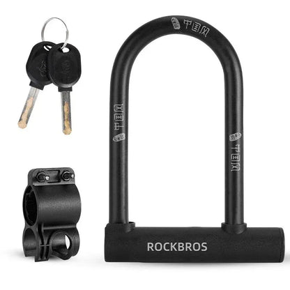 RideGuard Mini™ Reinforced E-Bike U-Lock
