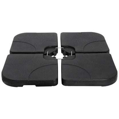 PatioAnchor™ 4-Piece Fillable Umbrella Base