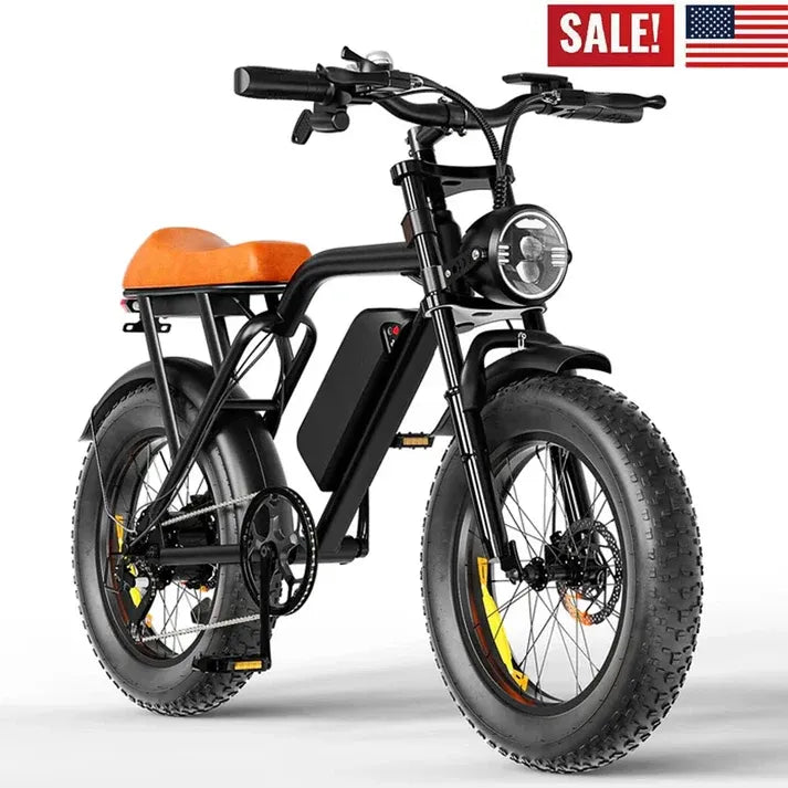 TerraVolt™ 1500W All-Terrain Fat-Tire E-Bike