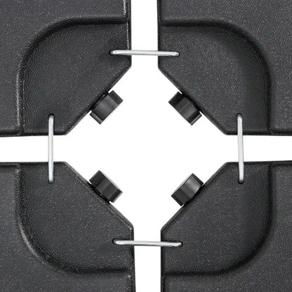 PatioAnchor™ 4-Piece Fillable Umbrella Base