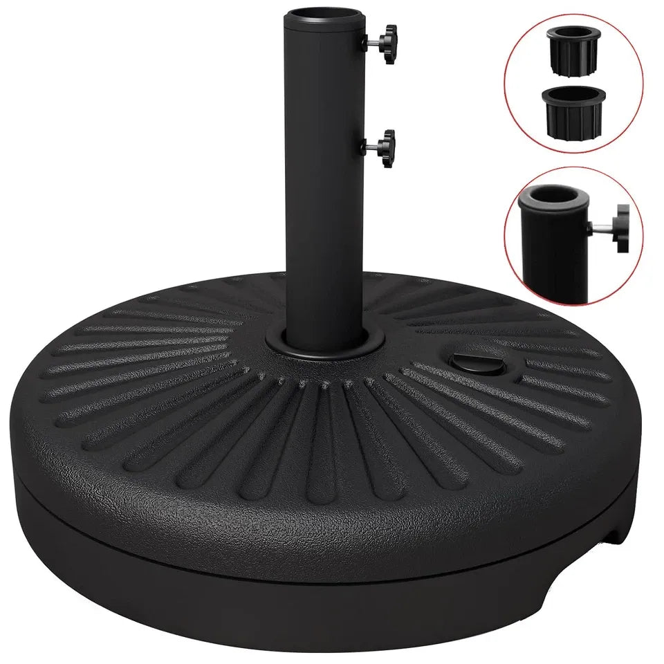 PatioAnchor™ Heavy-Duty Fillable Umbrella Base