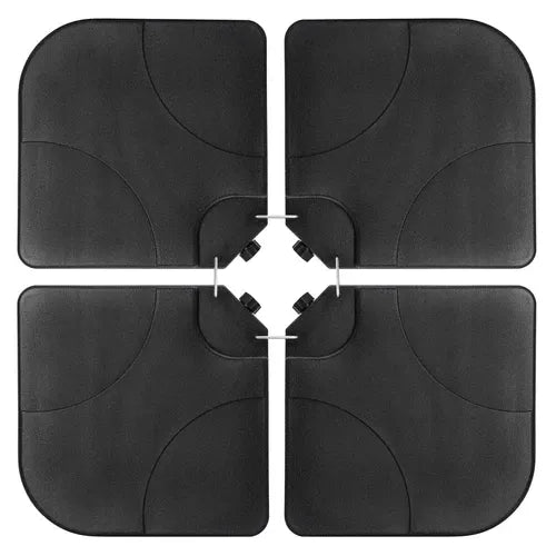 PatioAnchor™ 4-Piece Fillable Umbrella Base