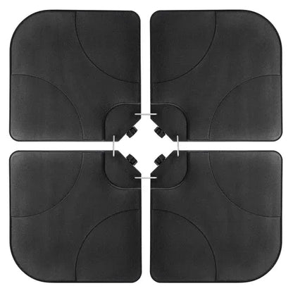 PatioAnchor™ 4-Piece Fillable Umbrella Base