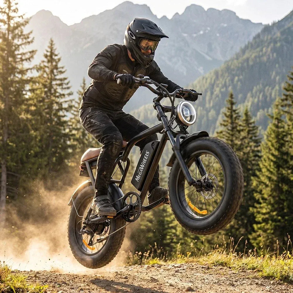 TerraVolt™ 1500W All-Terrain Fat-Tire E-Bike
