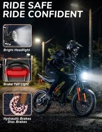 RidgeVolt™ 5500W Electric Dirt Bike