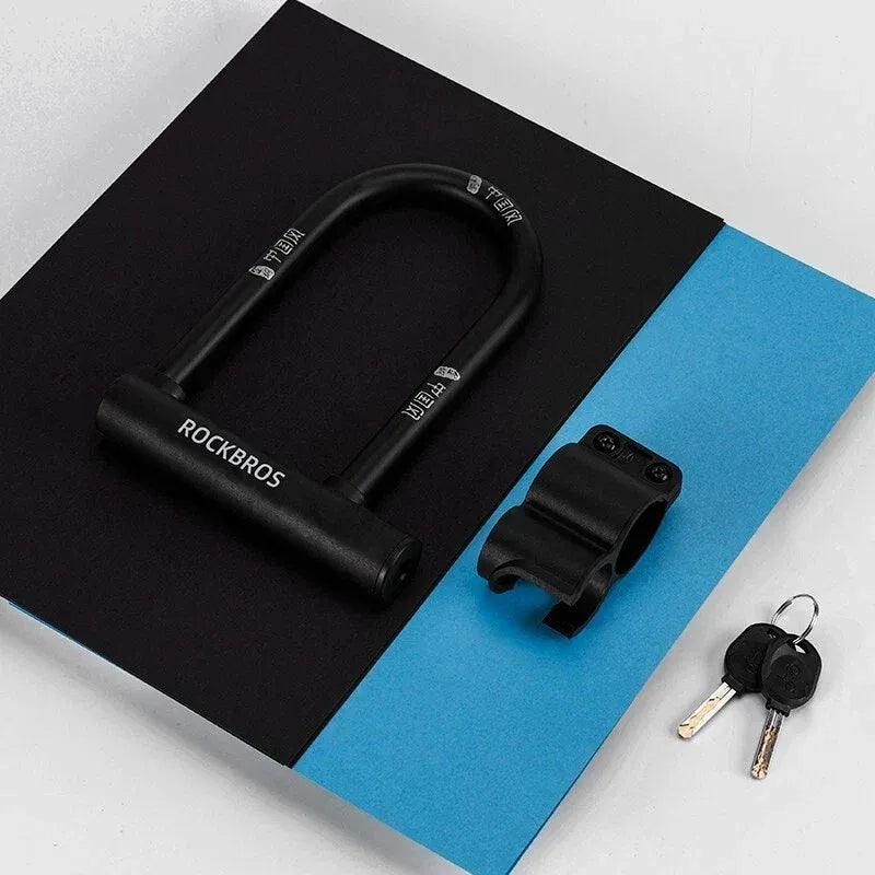 RideGuard Mini™ Reinforced E-Bike U-Lock