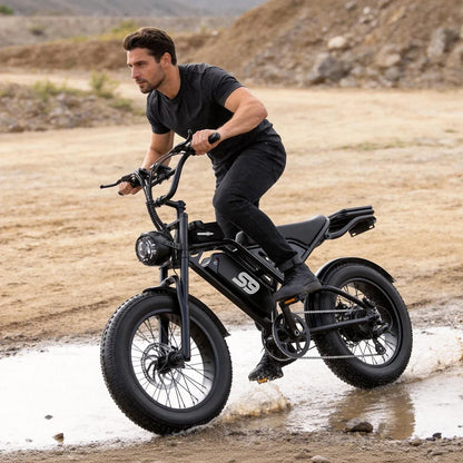 ApexRide™ 20″ Fat-Tire E-Bike