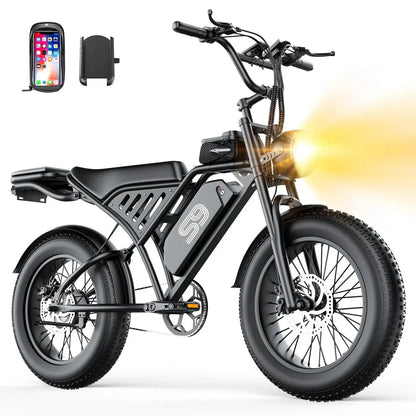 ApexRide™ 20″ Fat-Tire E-Bike