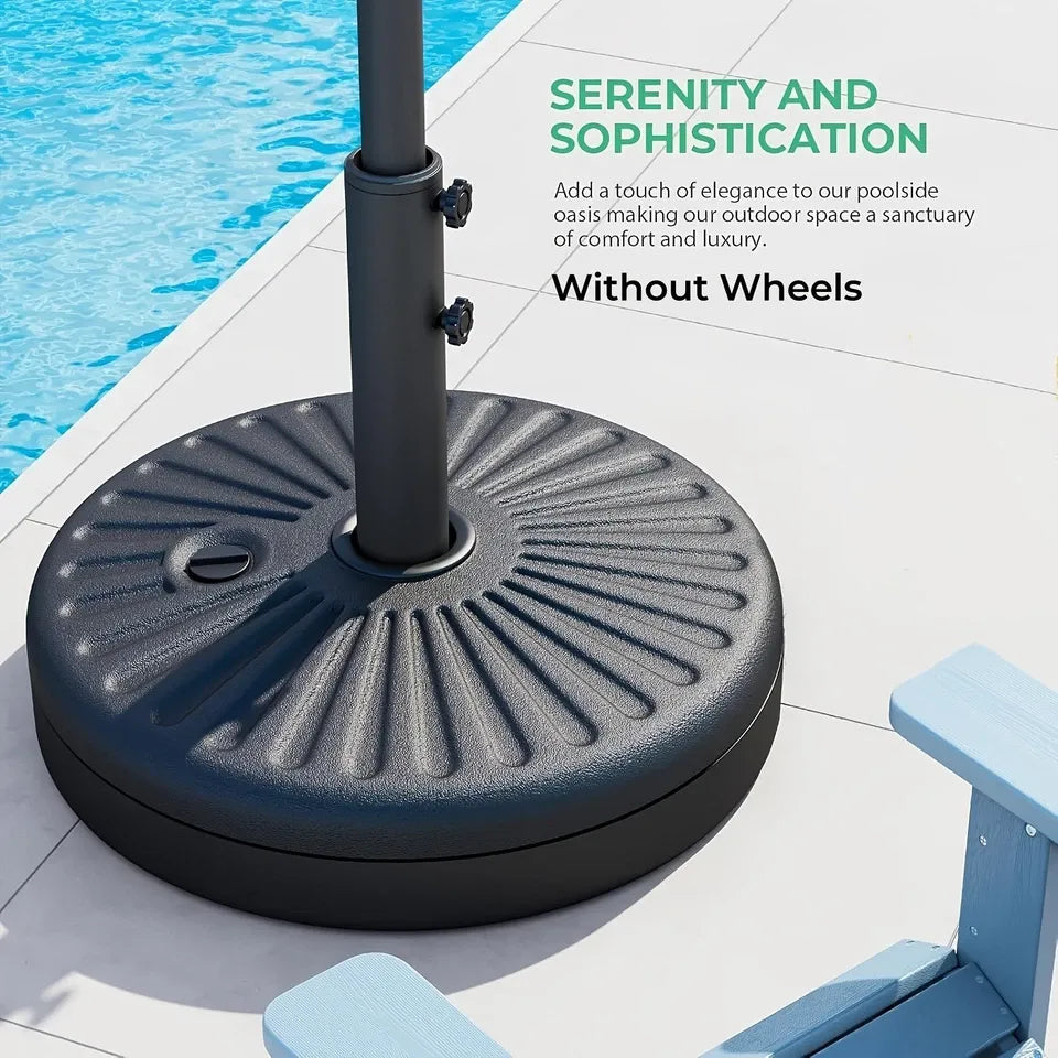 PatioAnchor™ Heavy-Duty Fillable Umbrella Base