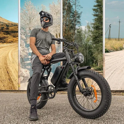 TerraVolt™ 1500W All-Terrain Fat-Tire E-Bike
